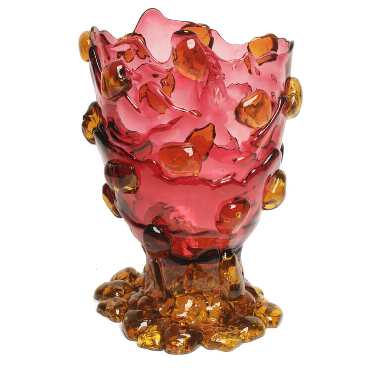 Nugget Vase - Fuchsia, Amber